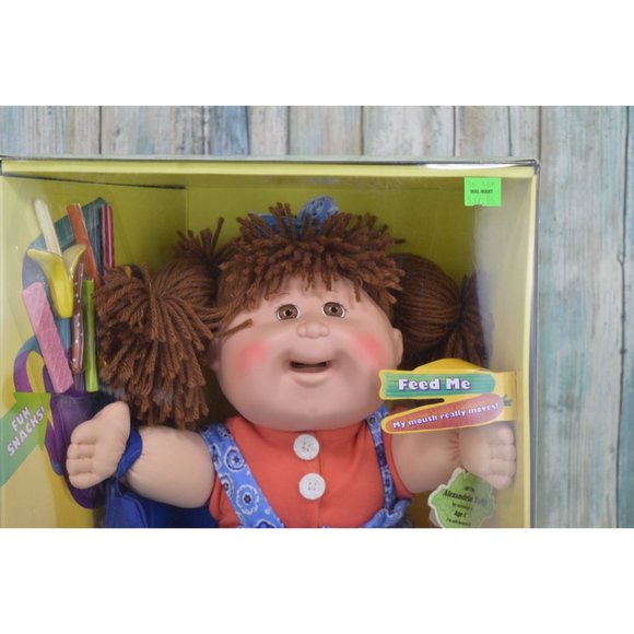 Cabbage Patch Kids Toys Vintage Cabbage Patch Snacktime Kid Eating